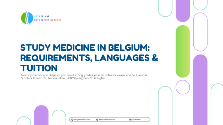 Study Medicine in Belgium Requirements Languages Tuition