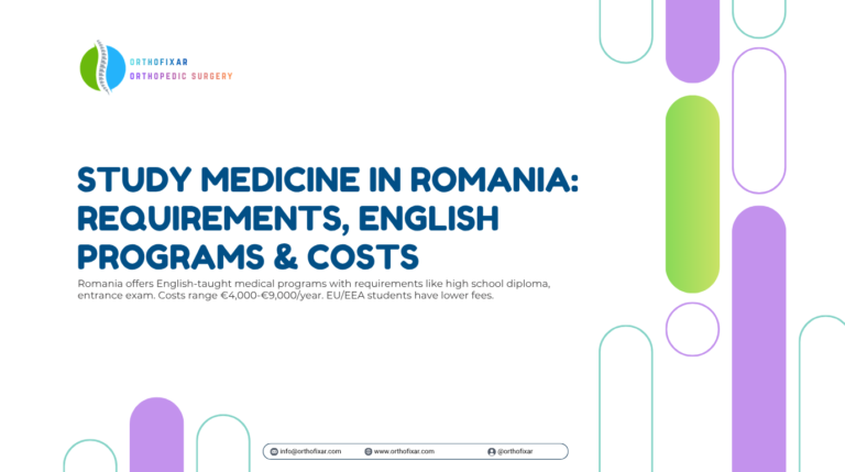 Study Medicine in Romania Requirements English Programs Costs
