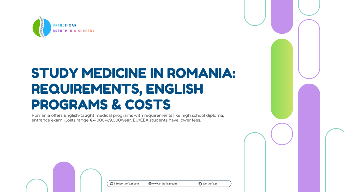 Study Medicine in Romania Requirements English Programs Costs