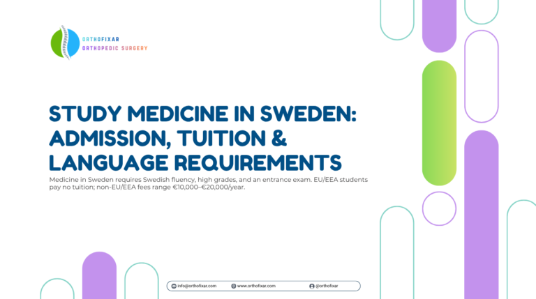 study medicine in Sweden