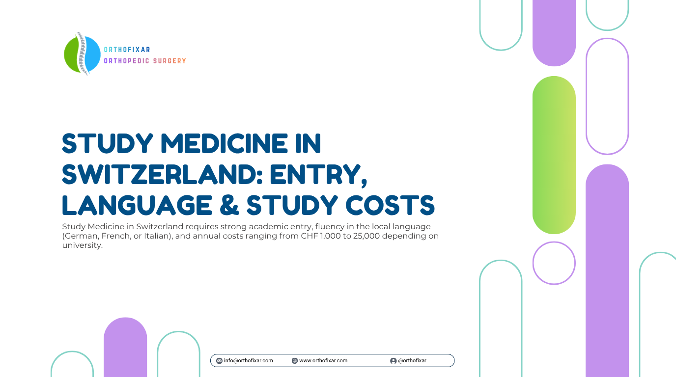study medicine in Switzerland