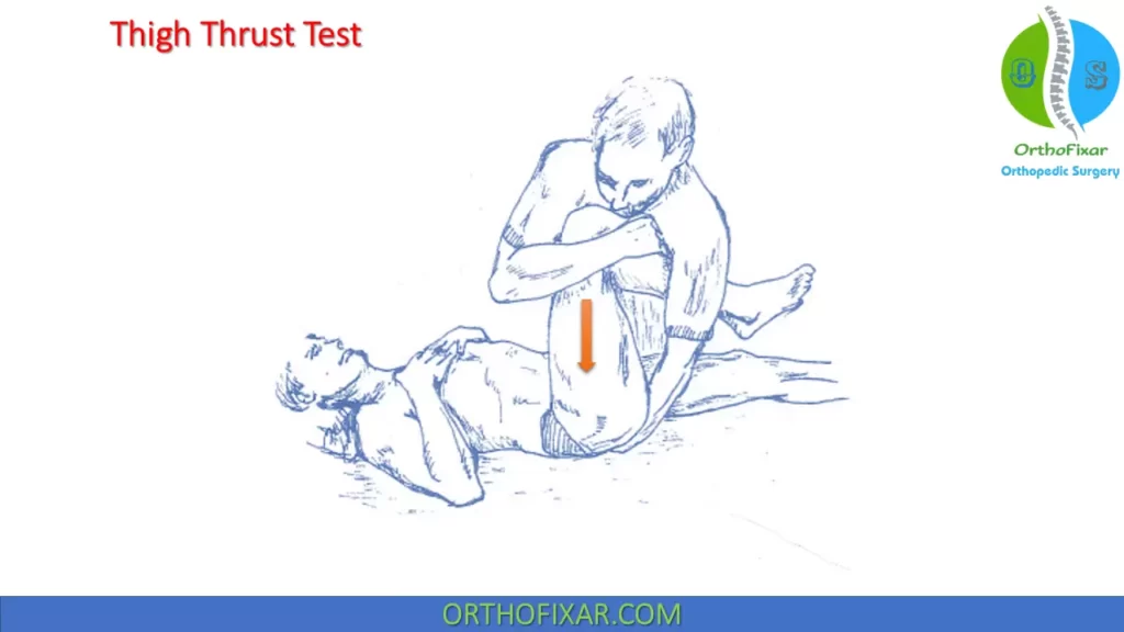 Thigh Thrust Test SI Joint