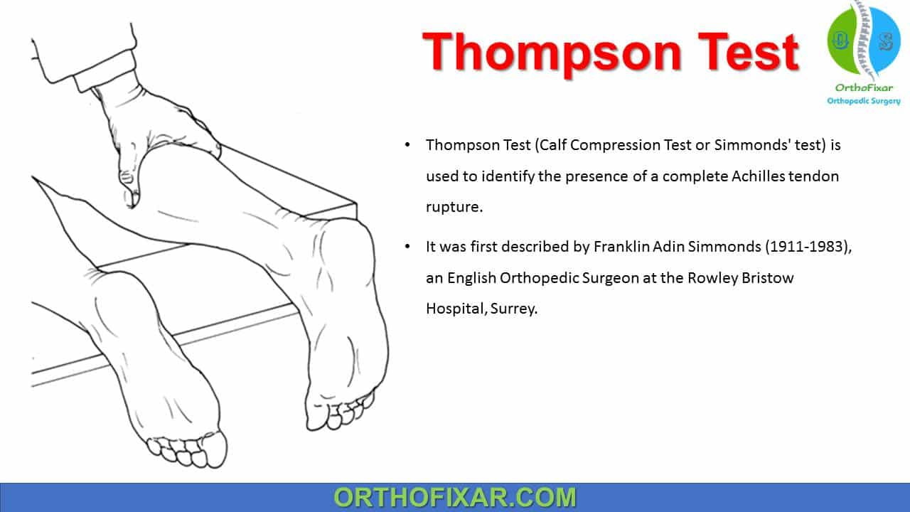  Thompson Test 