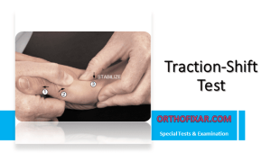 Traction-Shift Test of the Thumb