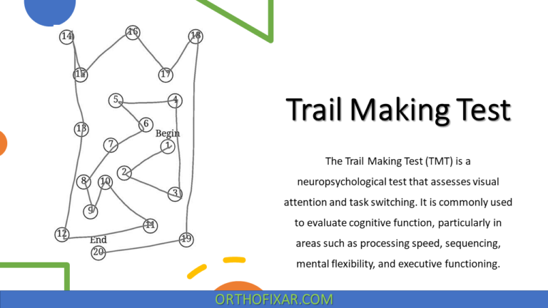 Trail Making Test