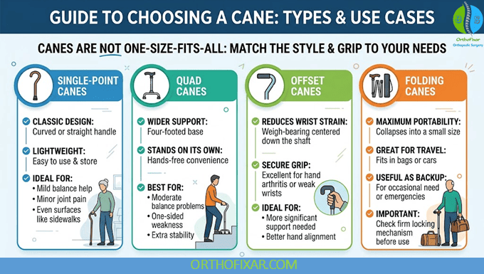 Types of Canes and How to Choose One