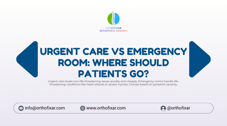 Urgent Care vs Emergency Room Where Should Patients Go