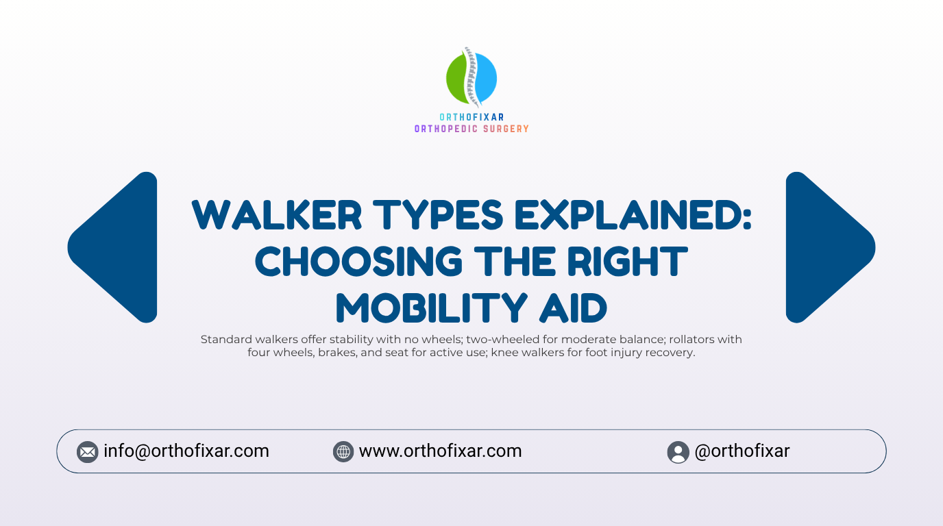 Walker Types Explained Choosing the Right Mobility Aid