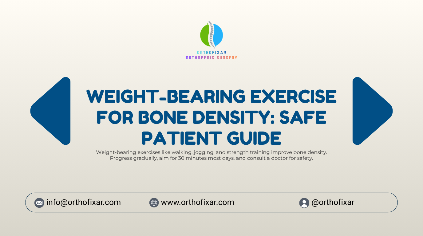 Weight Bearing Exercise for Bone Density Safe Patient Guide