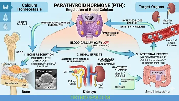 calcium and hypoparathyroidism