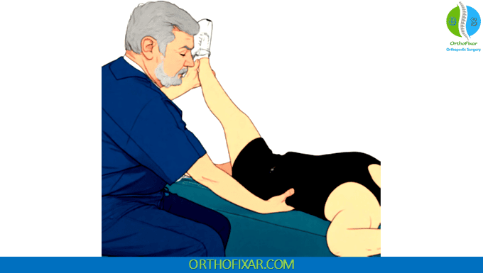 Goldthwait Test 1 goldthwait's test positive