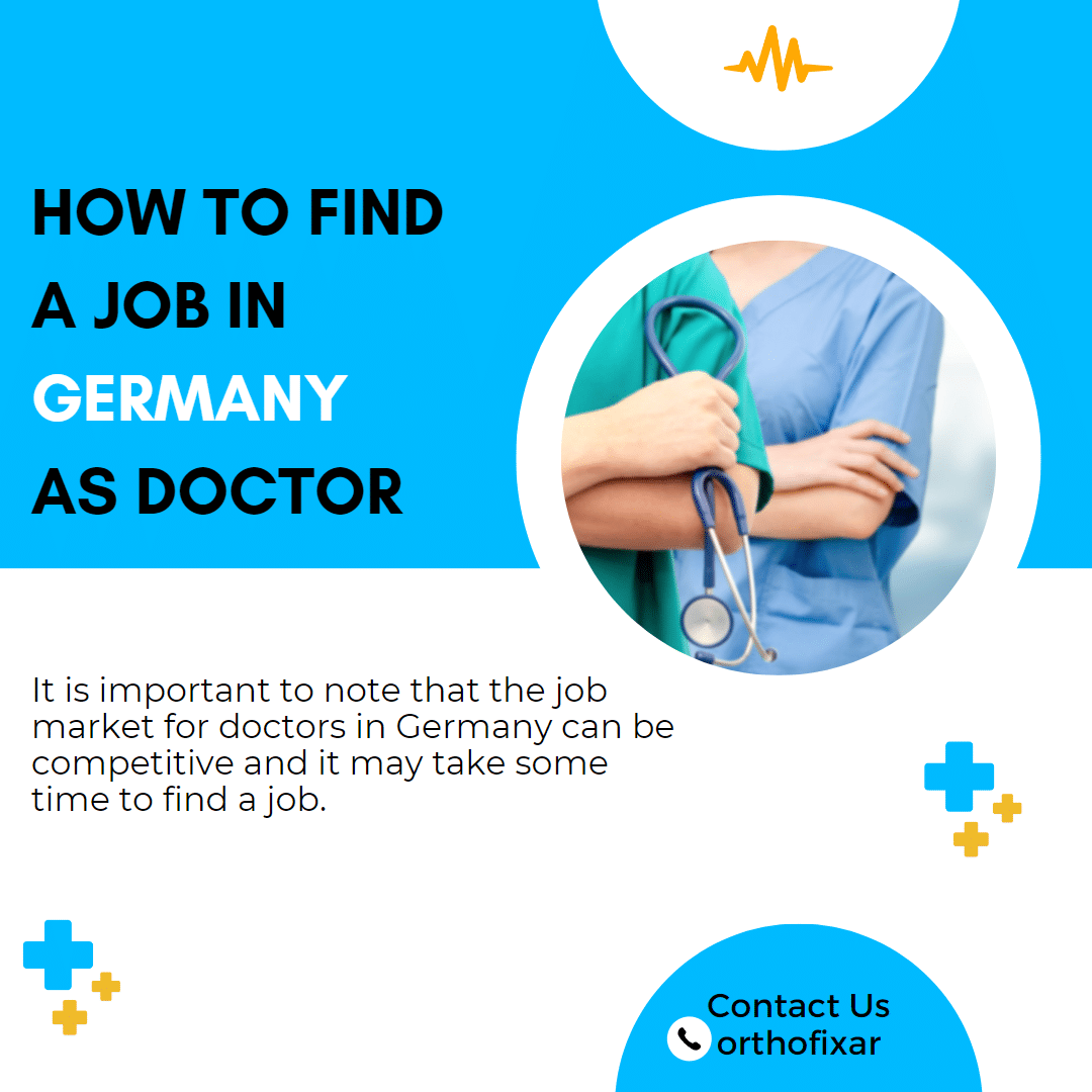 How to find a job as a doctor in Germany