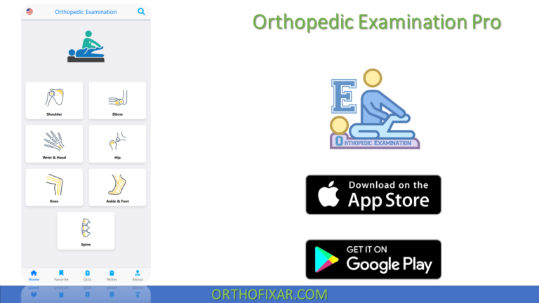 orthoepdic examination app