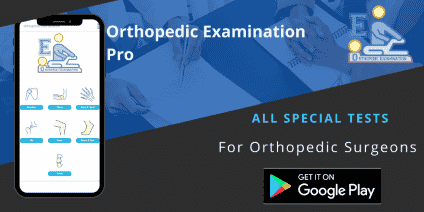orthopedic examination and special test app for android