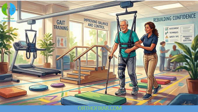 Gait Training: How Physical Therapy Improves Safe Walking 4 physical therapy gait training exercises